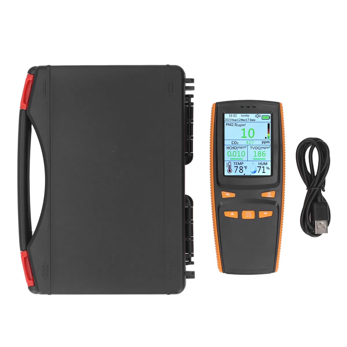 Mingzhe Monitor CO2 PM2.5 con Funzioni di Temperatura e Umidità
