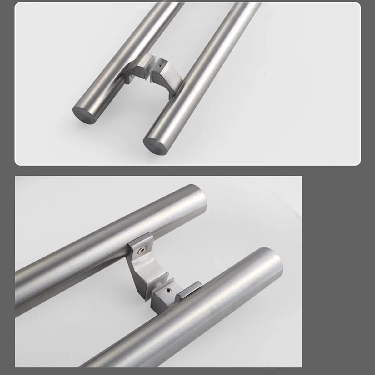 Maniglia per porta scorrevole in acciaio inox spazzolato, 1200 mm, ideale per bagni, hotel, uffici, negozi – maniglia singola per armadi