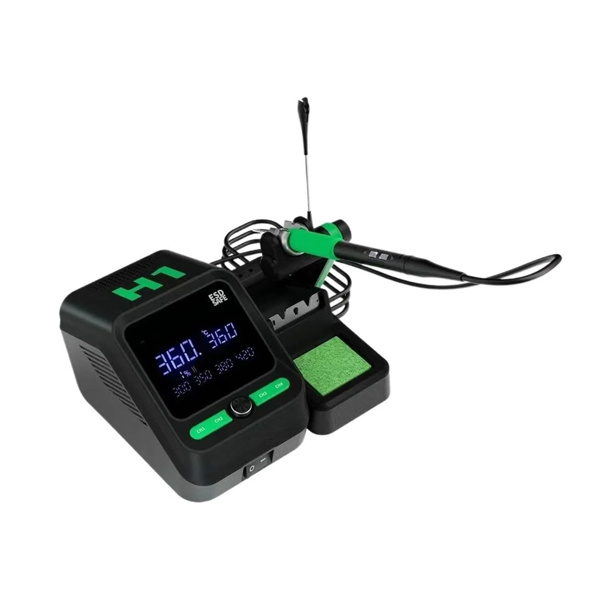 Stazione di Saldatura Smart SMD MJ-H1, Sistema di rilavorazione Divisa da 160 W Compatibile con Maniglie C115 C210 C245