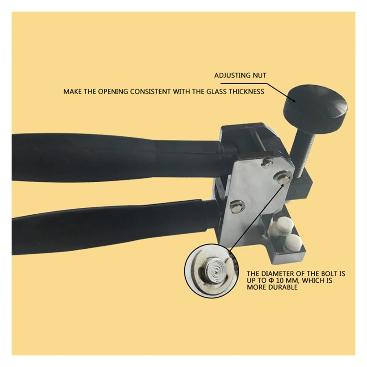 Pinze for vetro for piastrelle in ceramica, pinze for apertura, vigorose for rompere il, for separatore centrale,Alta Precisione(5-25mm)