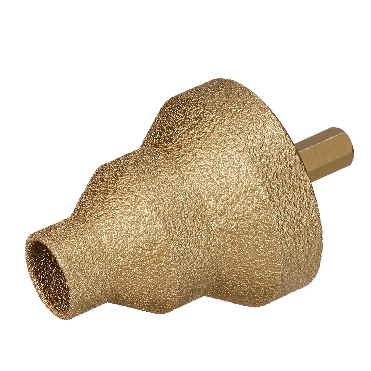 Punta diamantata a gradini smussati, 20 – 35 – 50 mm, impugnatura esagonale per smerigliatrice angolare, sega a tazza per ingrandire la potatura, fori per marmo, cemento, pietra artificiale