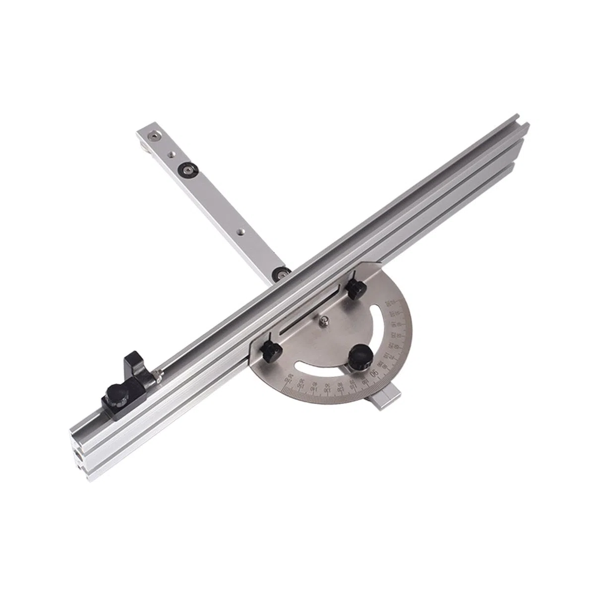 Calibro universale per sega da tavolo, misuratore per sega obliqua, righello angolare per sega da tavolo, goniometro per sega obliqua, utensili per lavorazione del legno con sega a nastro, righello
