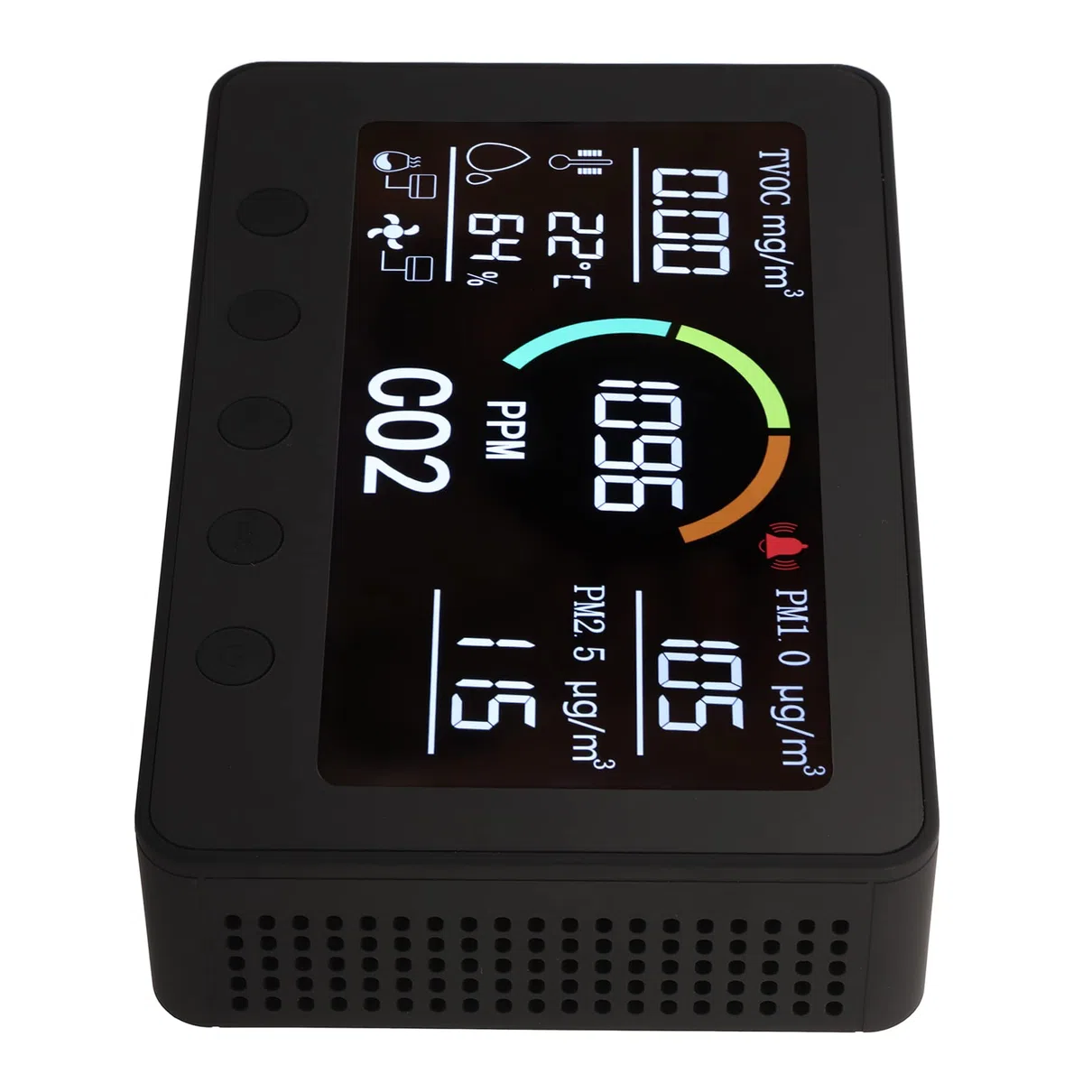 Monitor della qualità Dell'aria Rilevatore di CO2 TVOC PM2.5