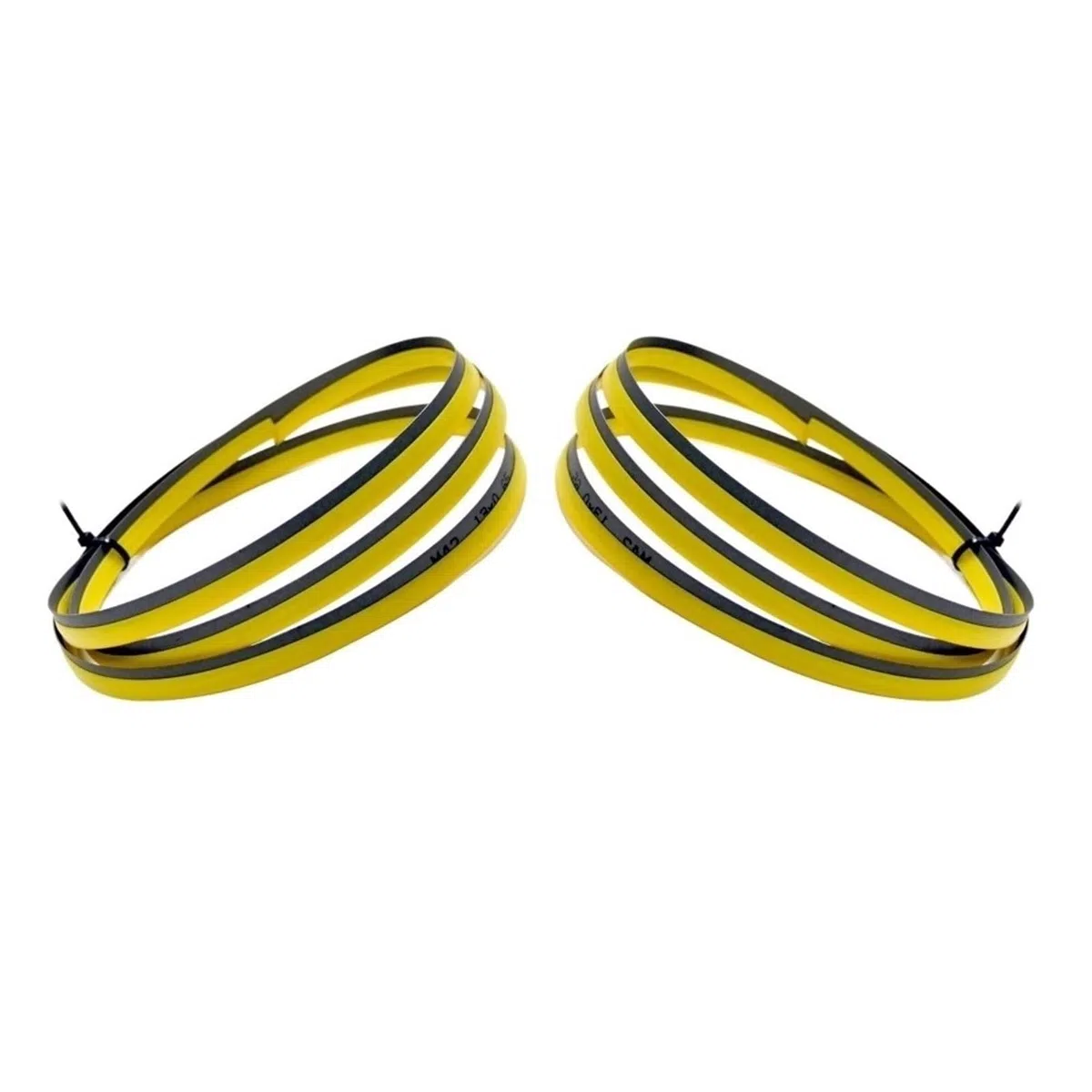 Lame per sega, 2 lame for seghe a nastro bimetalliche M42 da 1638x13x0,65 mm, 64-1/2" x 1/2" x 0,025" for il taglio dei metalli(12 16T)